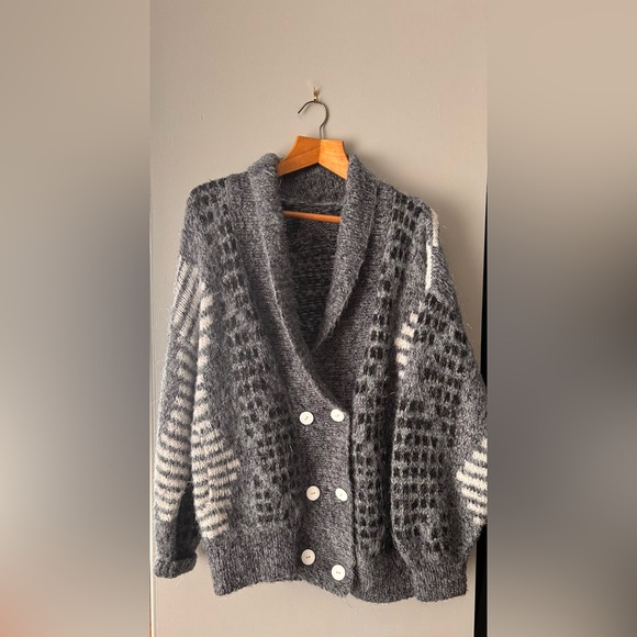 Vintage  oversized cardigan - Picture 16 of 16